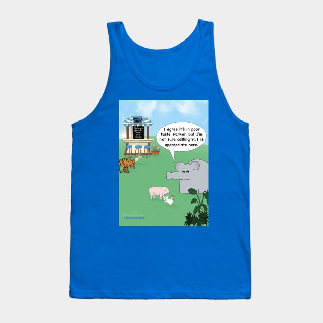 Enormously Funny Cartoons Diner Special Tank Top by Enormously Funny Cartoons